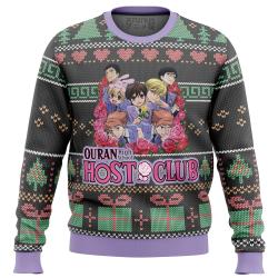 Ouran High School Alt Ugly Christmas Sweater Perfect And Unique Gifts For Adults Kids On Christmas