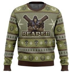 Overwatch The Reaper Ugly Christmas Sweater Perfect And Unique Gifts For Adults Kids On Christmas
