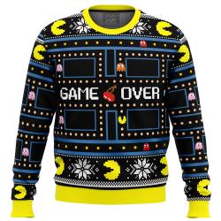 Pacman Ugly Christmas Sweater Perfect And Unique Gifts For Adults Kids On Christmas Holiday
