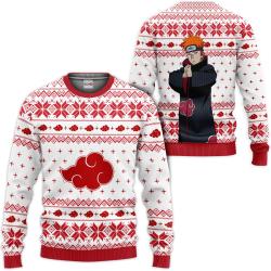 Pain Ugly Christmas Sweater Custom For Anime Fans VA0822 Perfect And Unique Gifts For Adults Kids On Christmas