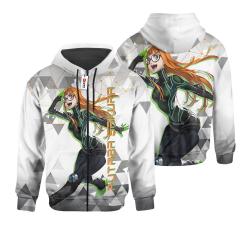 Anime Persona Futaba Sakura Custom Gaming Hoodie Perfect And Unique Gifts For Otaku Anime Fans On Christmas