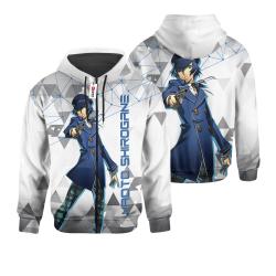 Anime Persona Naoto Shirogane Custom Gaming Hoodie Perfect And Unique Gifts For Otaku Anime Fans On Christmas