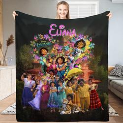 Music Personalized Disney Encanto Birthday Kids Quilt Fleece Sherpa Blanket Gift Ideas Perfect Gifts For Family On Christmas