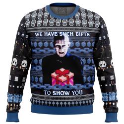 Pinhead Hellraiser Ugly Christmas Sweater Perfect And Unique Gifts For Adults Kids On Christmas
