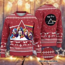 Pink Floyd Band 3D Ugly Christmas Sweater Perfect And Unique Gifts For Adults Kids On Christmas