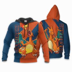 Anime Charizard Hoodie Custom Anime Perfect And Unique Gifts For Otaku Anime Fans On Christmas