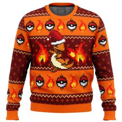 Pokemon Charmander Ugly Christmas Sweater Perfect And Unique Gifts For Adults Kids On Christmas