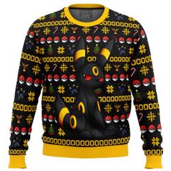 Pokemon Christmas Umbreon Ugly Christmas Sweater Perfect And Unique Gifts For Adults Kids On Christmas
