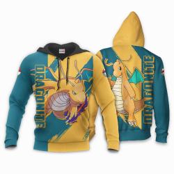Anime Dragonite Hoodie Shirt Anime Zip Jacket Perfect And Unique Gifts For Otaku Anime Fans On Christmas