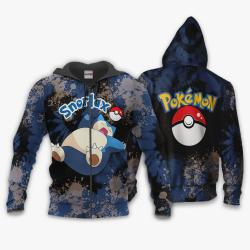 Anime Snorlax Hoodie Custom Anime Tie Dye Style Perfect And Unique Gifts For Otaku Anime Fans On Christmas