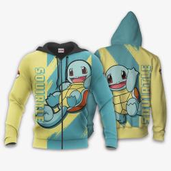 Anime Squirtle Hoodie Shirt Anime Zip Jacket Perfect And Unique Gifts For Otaku Anime Fans On Christmas