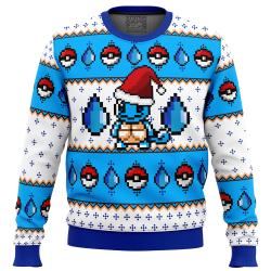 Pokemon Squirtle Ugly Christmas Sweater Perfect And Unique Gifts For Adults Kids On Christmas