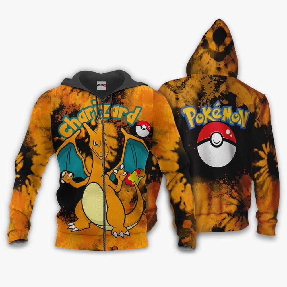 Anime Umbreon Hoodie Custom Anime Tie Dye Style Perfect And Unique Gifts For Otaku Anime Fans On Christmas