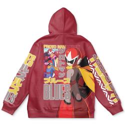 Anime Proto Man Mega Man Streetwear Hoodie Perfect And Unique Gifts For Otaku Anime Fans On Christmas
