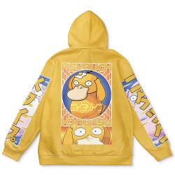 Anime Psyduck Pokemon Streetwear Hoodie Perfect And Unique Gifts For Otaku Anime Fans On Christmas