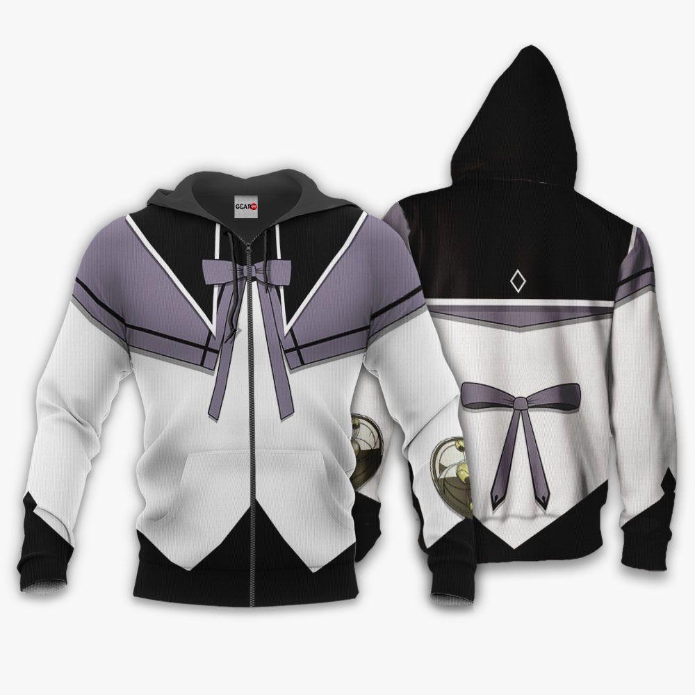 Anime Puella Magi Madoka Magica Hoodie Uniform Costume Akemi Homura Anime Shirt Jacket Perfect And Unique Gifts For Otaku Anime Fans On Christmas