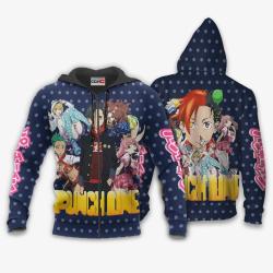 Anime Punch Line Hoodie Custom Punch Line Anime Perfect And Unique Gifts For Otaku Anime Fans On Christmas