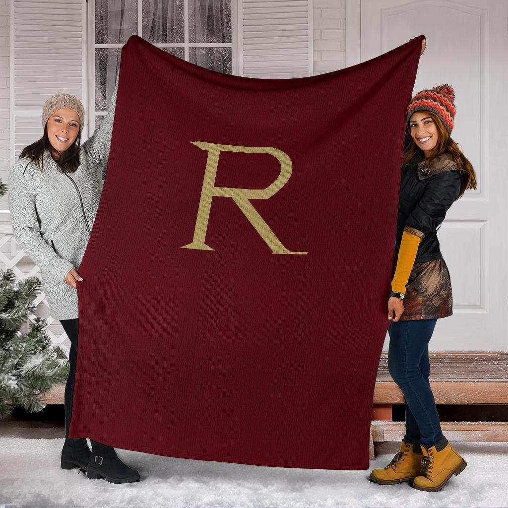 Movie R Red Harry Potter Team Ugly Christmas Custom Fleece Sherpa Blanket Home Decor Perfect Gifts For Family On Christmas