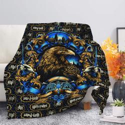 Movie Ravenclaw Harry Potter Premium Fleece Sherpa Blanket Perfect Gifts For Family On Christmas