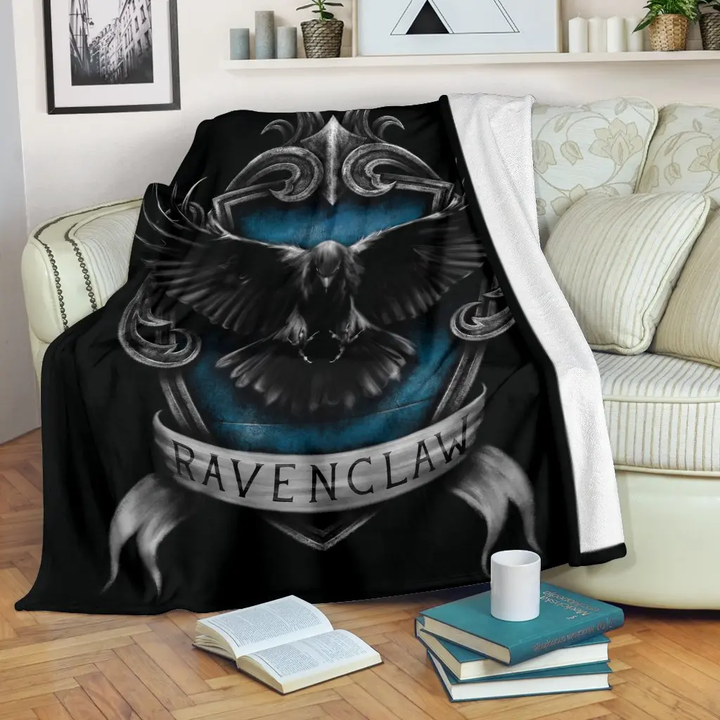 Movie Ravenclaw Premium Fleece Sherpa Blanket Perfect And Unique Gifts For Family On Christmas Holiday