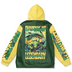 Anime Rayquaza Pokemon Streetwear Hoodie Perfect And Unique Gifts For Otaku Anime Fans On Christmas