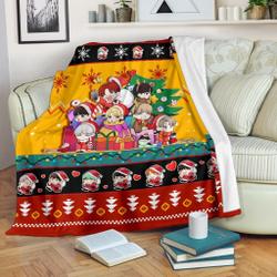 Music Red Yellow Bts Christmas Fleece Sherpa Blanket Amazing Gift Idea Perfect Gifts For Family On Christmas