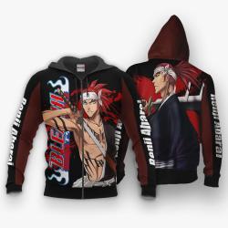 Anime Renji Abarai Shirts Merch Custom BL Anime Jacket Perfect And Unique Gifts For Otaku Anime Fans On Christmas