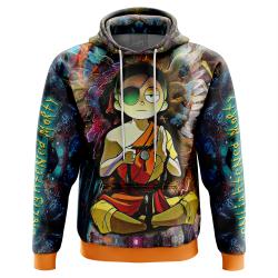 Anime Rick and Morty Trippy Enlightened Morty Hoodie Perfect And Unique Gifts For Otaku Anime Fans On Christmas