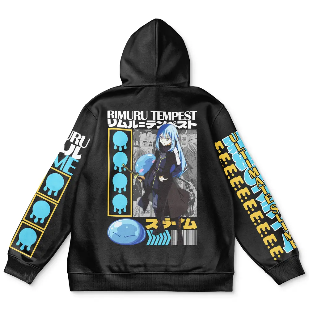 Anime Rimuru Tempest V2 That Time I Got Reincarnated as a Slime Streetwear Hoodie Perfect And Unique Gifts For Otaku On Christmas