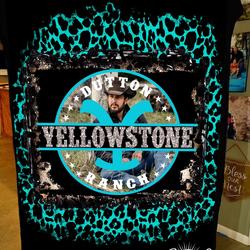 Movie RIP Yellowstone Wheeler Save A Horse Ride Cowboy Fleece Sherpa Blanket Perfect Gifts For Family On Christmas