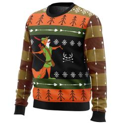 Robin Hood Ugly Christmas Sweater Perfect And Unique Gifts For Adults Kids On Christmas