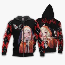 Anime Runa Yomozuki Hoodie Shirt Kakegurui Anime Zip Jacket Perfect And Unique Gifts For Otaku Anime Fans On Christmas