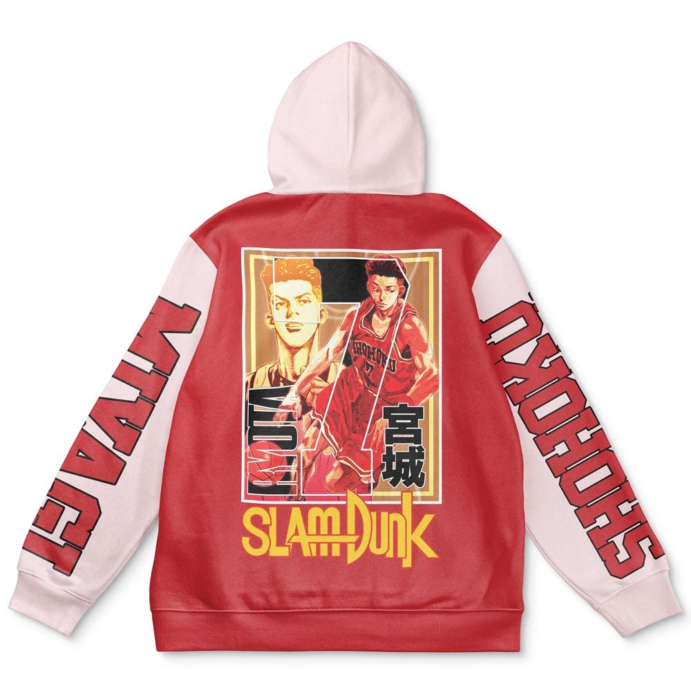 Anime Ryota Miyagi Slam Dunk Streetwear Hoodie Perfect And Unique Gifts For Otaku Anime Fans On Christmas