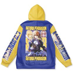 Anime Saber Fate Stay Night Unlimited Blade Works Streetwear Hoodie Perfect And Unique Gifts For Otaku Anime Fans On Christmas