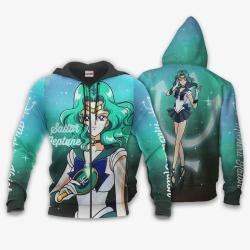Anime Sailor Neptune Michiru Kaioh Hoodie Sailor Moon Anime Perfect And Unique Gifts For Otaku Anime Fans On Christmas