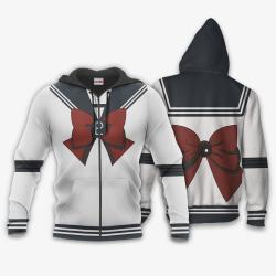 Anime Sailor Pluto Uniform Costume Hoodie Shirt Sailor Moon Anime Zip Jacket Perfect And Unique Gifts For Otaku On Christmas