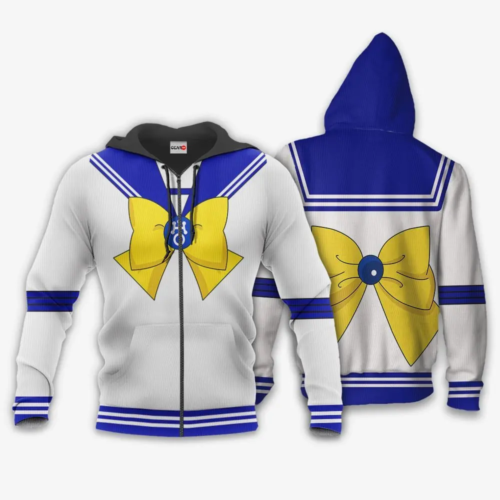 Anime Sailor Uranus Uniform Costume Shirt Sailor Moon Anime Hoodie Jacket Perfect And Unique Gifts For Otaku On Christmas