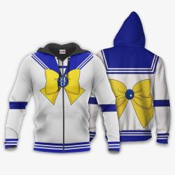 Anime Sailor Uranus Uniform Costume Shirt Sailor Moon Anime Hoodie Jacket Perfect And Unique Gifts For Otaku On Christmas