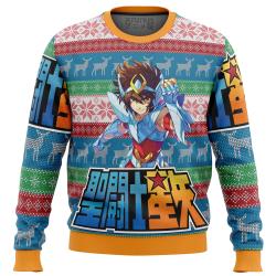 Saint Seiya Alt Ugly Christmas Sweater Perfect And Unique Gifts For Adults Kids On Christmas