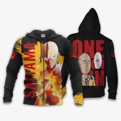Anime Saitama Hoodie Funny and Cool OPM Anime Perfect And Unique Gifts For Otaku Anime Fans On Christmas