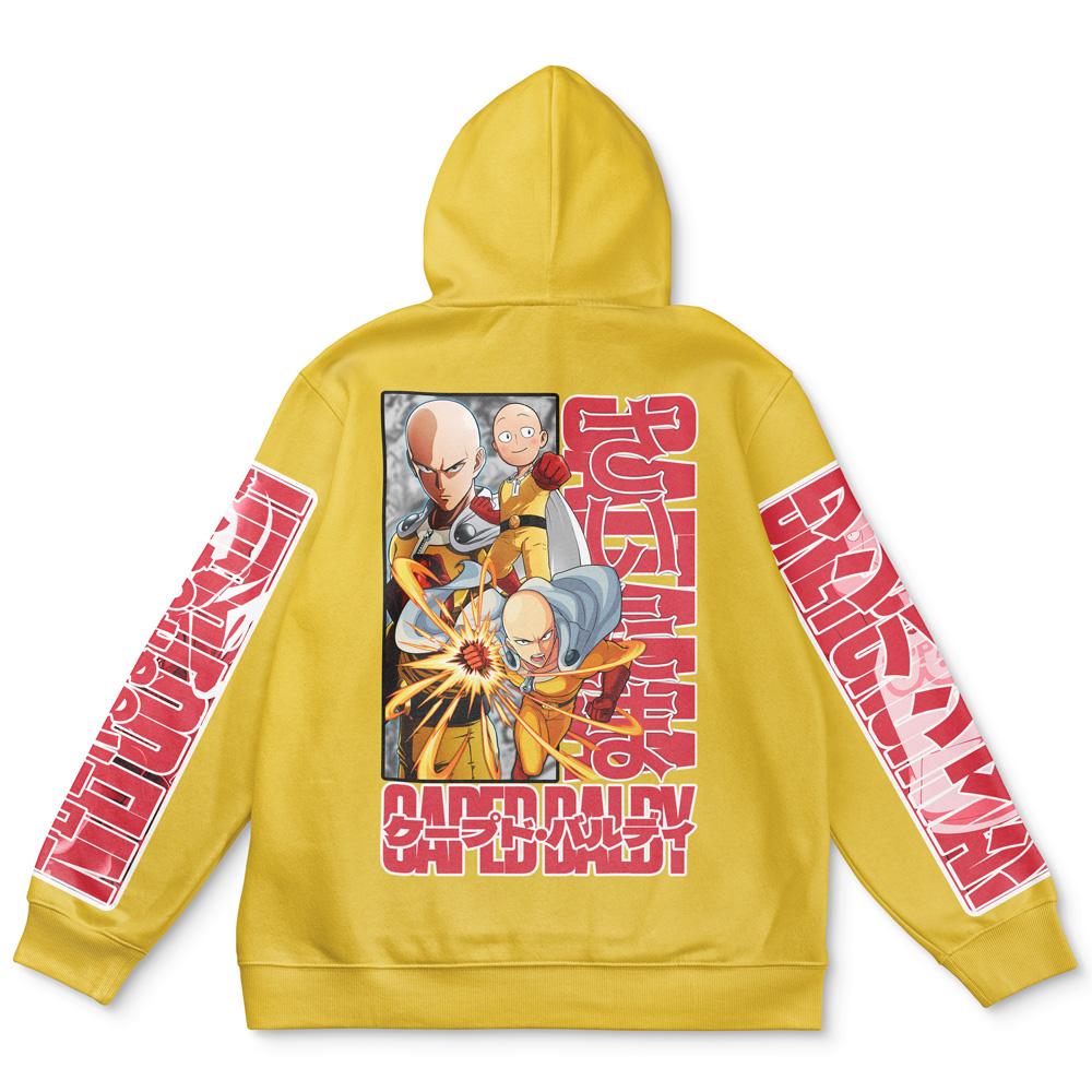 Anime Saitama One Punch Man Streetwear Hoodie Perfect And Unique Gifts For Otaku Anime Fans On Christmas