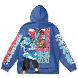 Anime Sakonji Urokodaki V2 Demon Slayer Streetwear Hoodie Perfect And Unique Gifts For Otaku Anime Fans On Christmas