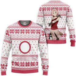 Sakura Haruno Ugly Christmas Sweater Custom For Anime Fans VA0822 Perfect And Unique Gifts For Adults Kids On Christmas