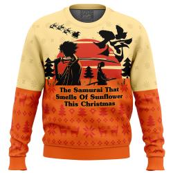 Samurai Champloo The Samurai That Smells Of Sunflower This Christmas Ugly Christmas Sweater Perfect And Unique Gifts On Christmas