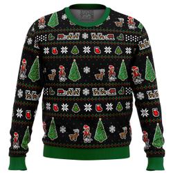 Samurai X Christmas Tree Ugly Christmas Sweater Perfect And Unique Gifts For Adults Kids On Christmas