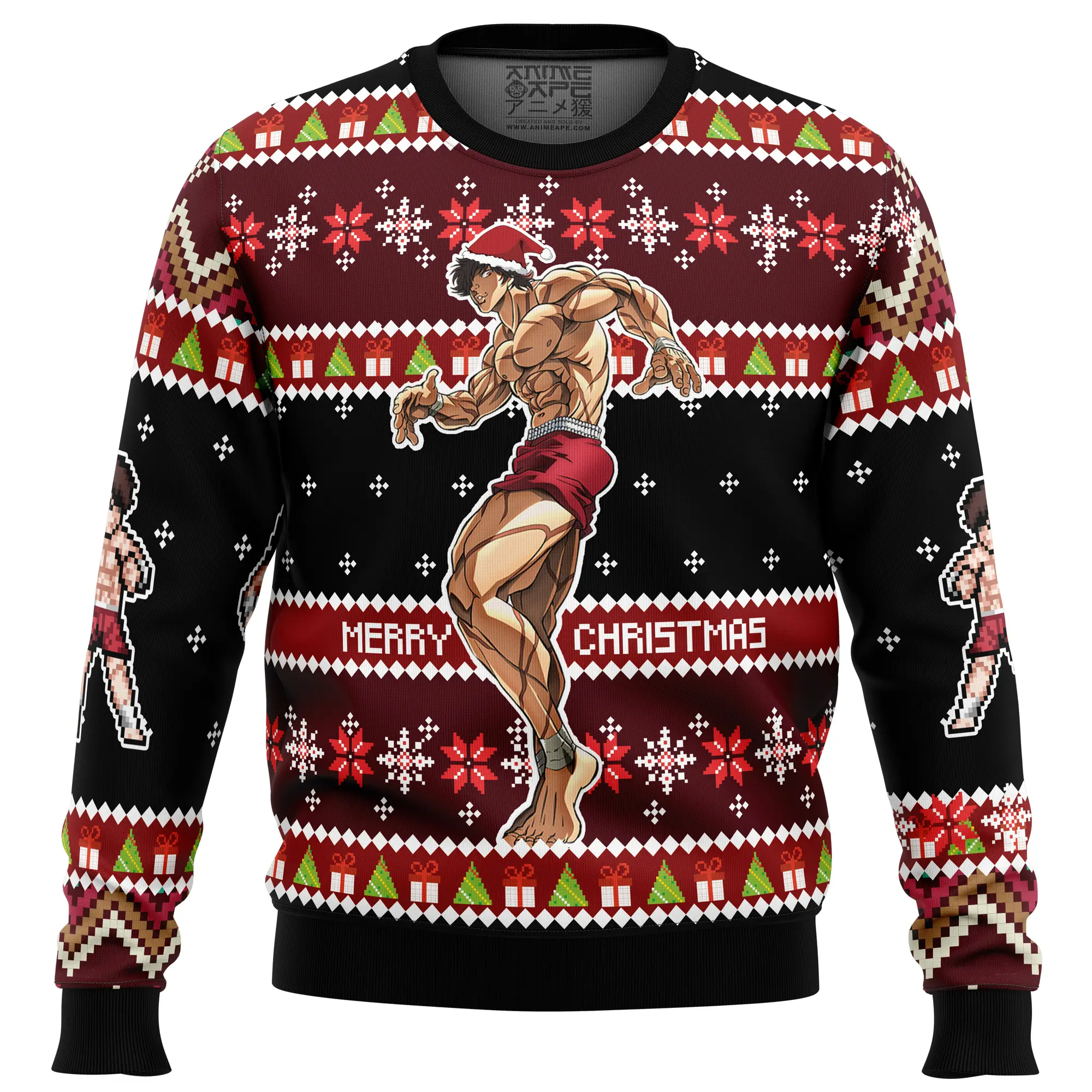 Santa Baki Ugly Christmas Sweater Perfect And Unique Gifts For Adults Kids On Christmas