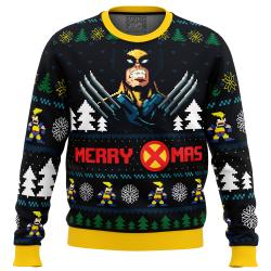 Santa Claws Wolverine Marvel Ugly Christmas Sweater Perfect And Unique Gifts For Adults Kids On Christmas