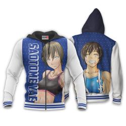 Anime Saotome Senshu Hitakakusu Saotome Yae Hoodie Custom Anime Perfect And Unique Gifts For Otaku Anime Fans On Christmas