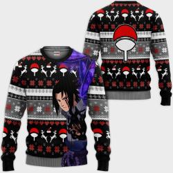Sasuke Susanoo Ugly Christmas Sweater Custom Anime Perfect And Unique Gifts For Adults Kids On Christmas