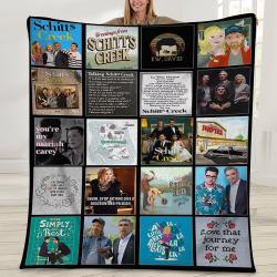 Movie Schitts Creek Fan Movie Fleece Sherpa Blanket Perfect And Unique Gifts For Family On Christmas